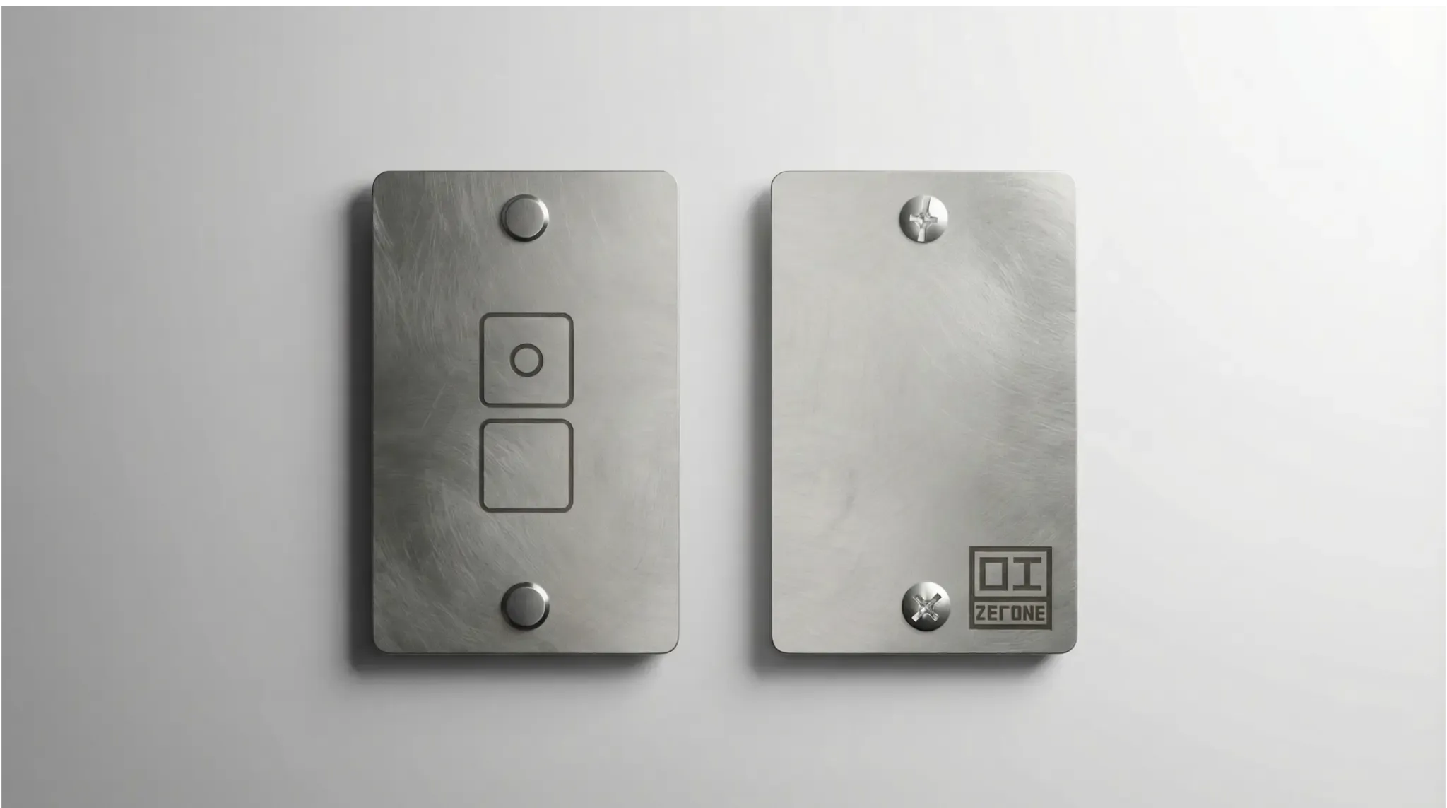 Zerone Titanium Seed Phrase Storage - Your digital legacy forged in titanium.