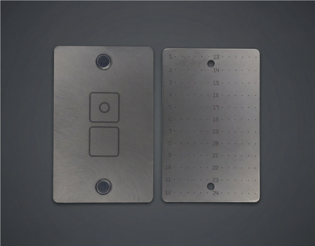 ZERONE titanium plates included in the Armoury Bundle