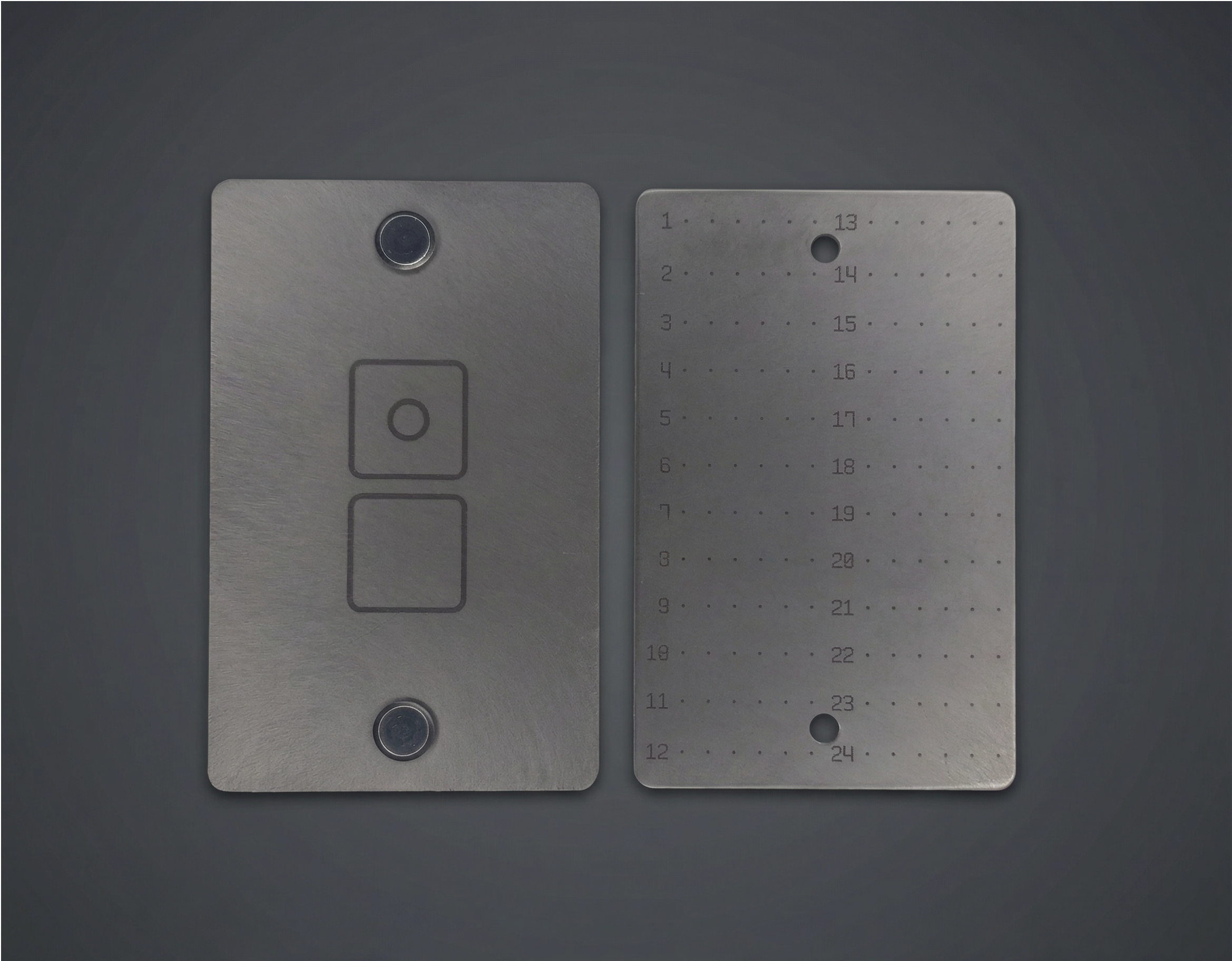 ZERONE titanium plates included in the Armoury Bundle