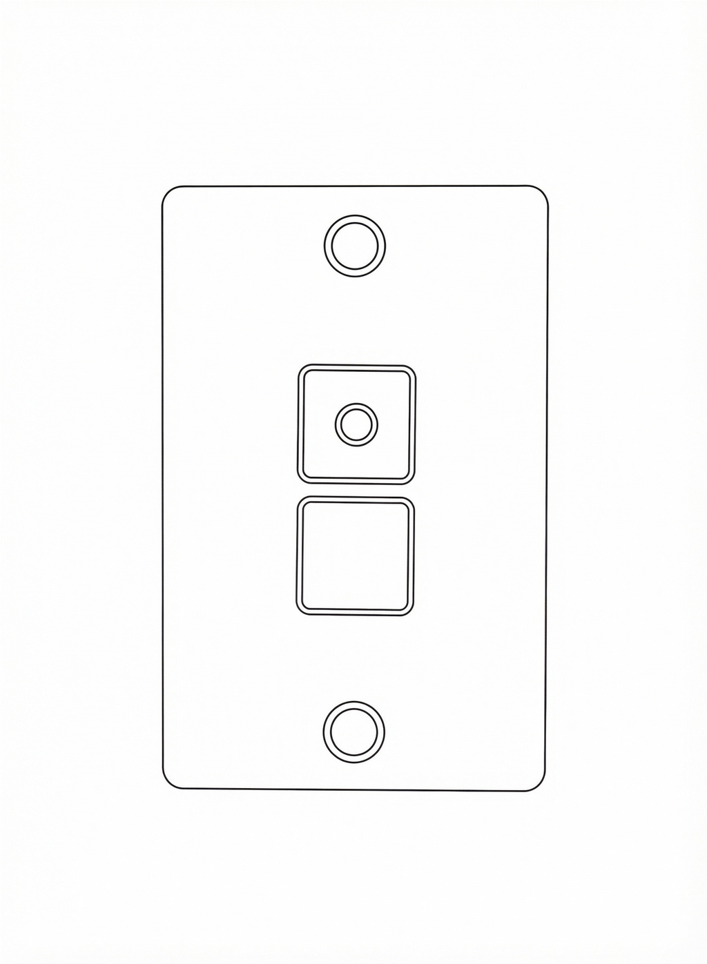 Zerone Brushed titanium plate for crypto wallet seed phrase backup
