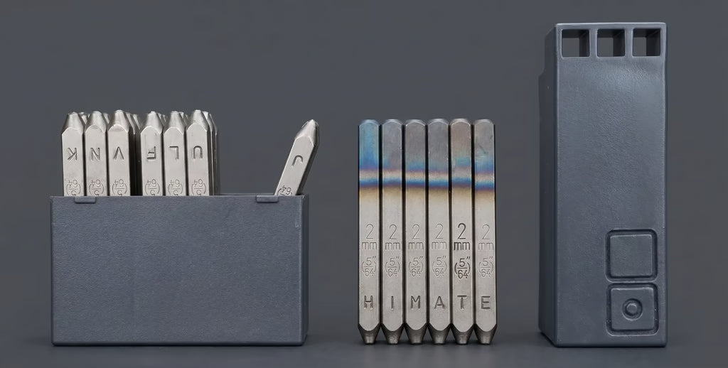 ZERONE 2mm stamp punch set – high resolution detail