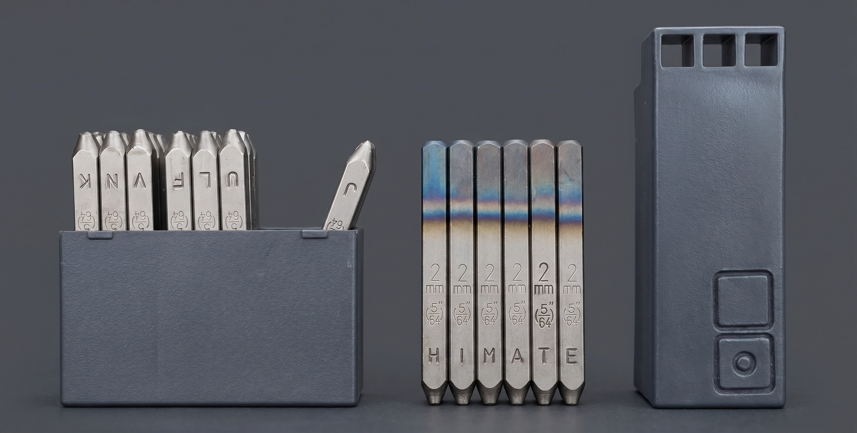 ZERONE 2mm stamp punch set – high resolution detail